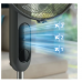 CX1520/01 Philips 1000 Series Pedestal Fan with Remote - Black